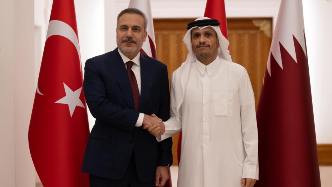 Bakan Fidan, Katar Başbakanı Al Sani ile görüştü