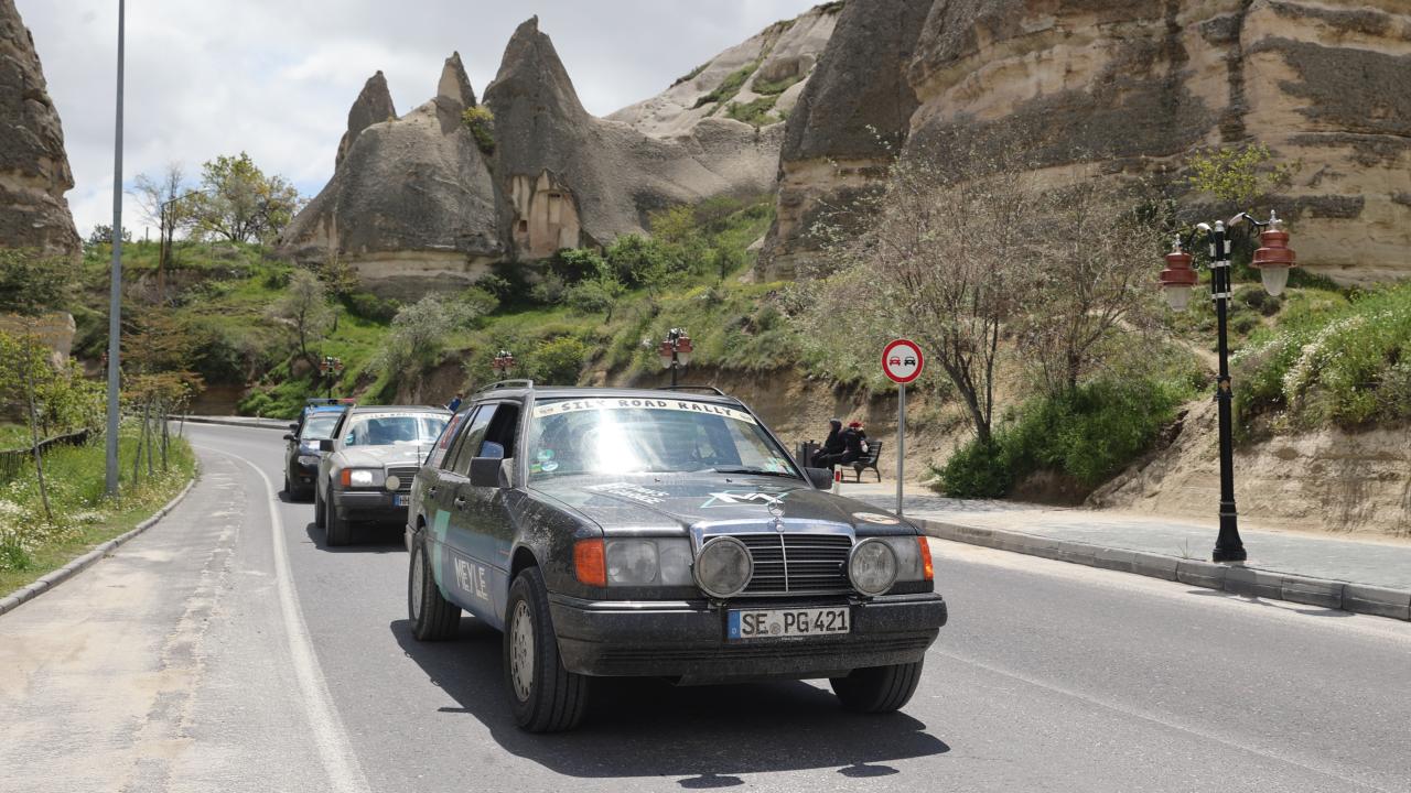 İpek Yolu Rallisi Kapadokya'da