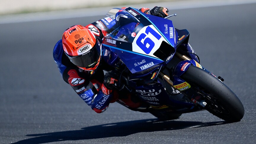 Milli motosikletçi Can Öncü, Supersport Macaristan ayağının ilk yarışında 3. oldu