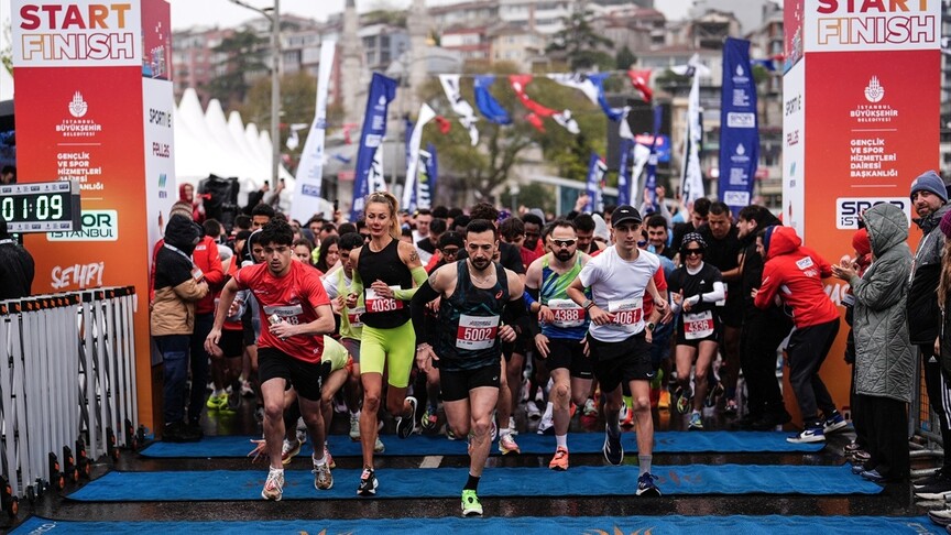 "İstanbul'u Koşuyorum" etkinliğinin Asya etabı yapıldı