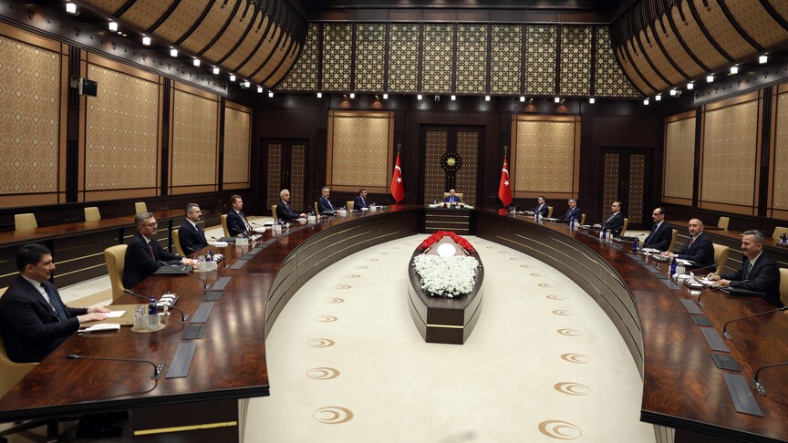 Cumhurbaşkanı Erdoğan, Siber Güvenlik Kurulu Toplantısı'na başkanlık etti