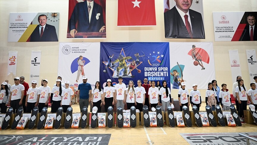 "Uçan Kaykay Projesi" tanıtıldı